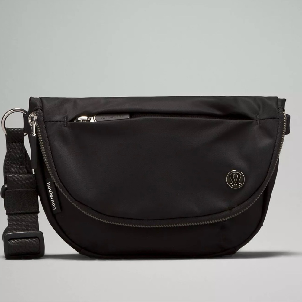 Lululemon Black Crossbody Bag All Night Festival